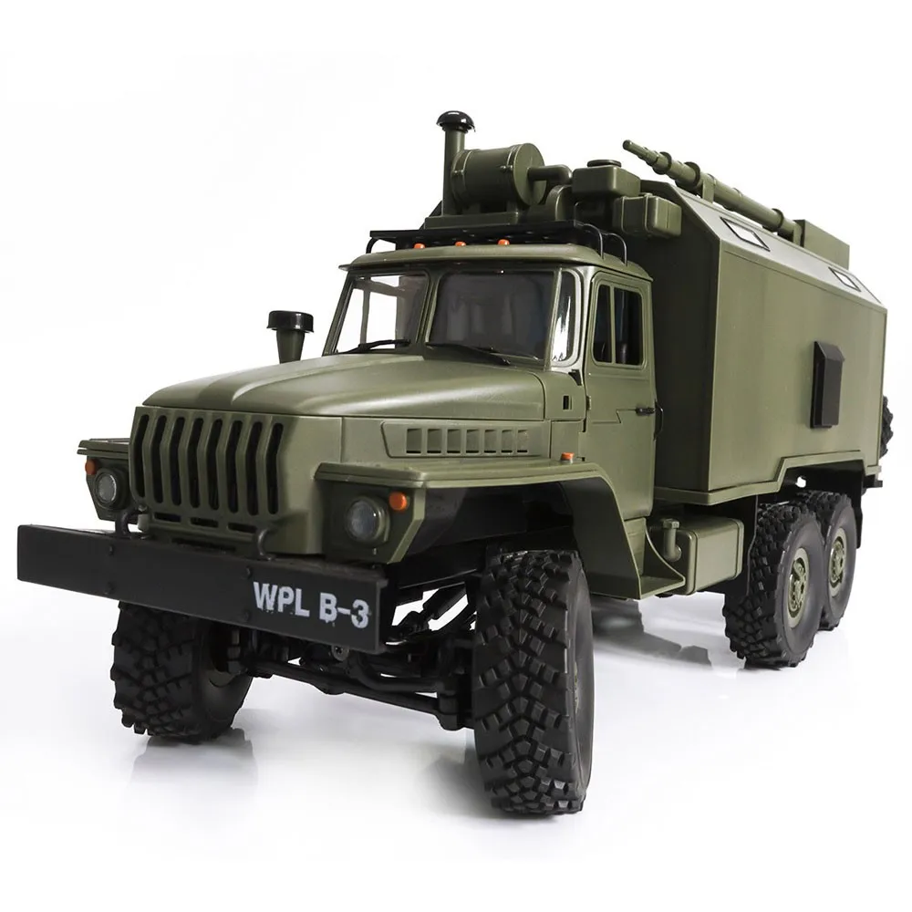 WPL B36 Урал 1/16 2,4G 6WD RC автомобиль военный грузовик Рок Гусеничный команда Связь автомобиля РТР игрушка авто армия грузовиков радиоуправляемые машины машинка на пульте радиоуправляемая машинка rc автомобиль