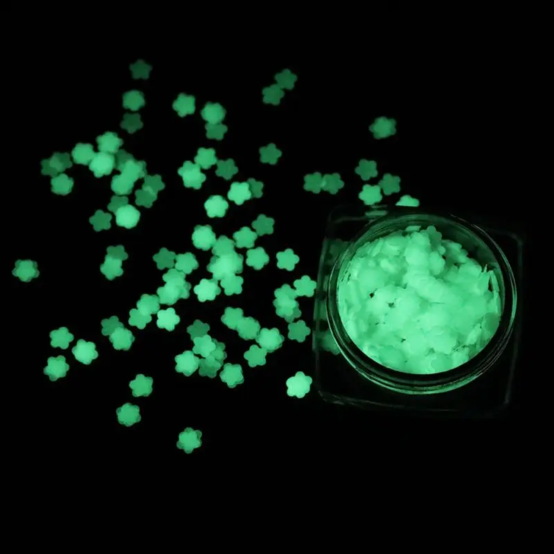 

Luminous Sequins Glow In the Dark Glitters Resin Jewelry Findings Nail Art Craft