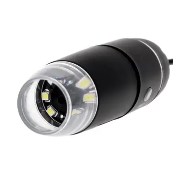 

1600X USB Digital Microscope Camera Endoscope 8LED Magnifier with Metal Stand