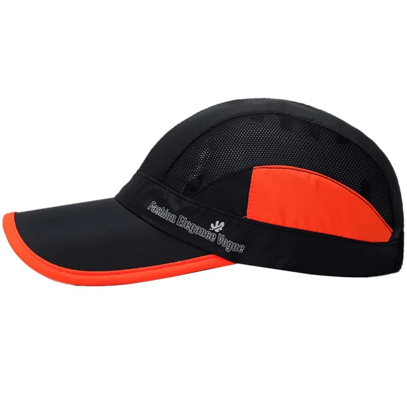 Мужские и женские дышащие быстросохнущие сетчатые шапки летние новые спортивные кепки для бега женские солнцезащитные кепки