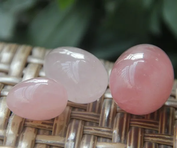 1 шт непросверленный натуральный розовый кварц иони яйцо нефрит яйцо хрустальный шар тазового Кегеля Упражнение вагинальная подтяжка Сфера