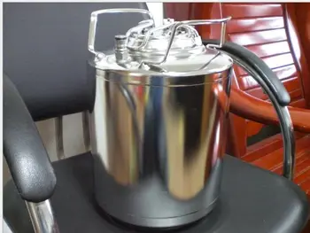 

6L Ball Lock homebrew beer Corny Keg 304 stainless steel cornelius kegs, Pepsi kegs, soda wine barrel