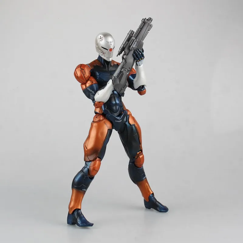 

25cm PLAY ARTS Metal Gear Solid Gray Fox Action Figure Model Toys