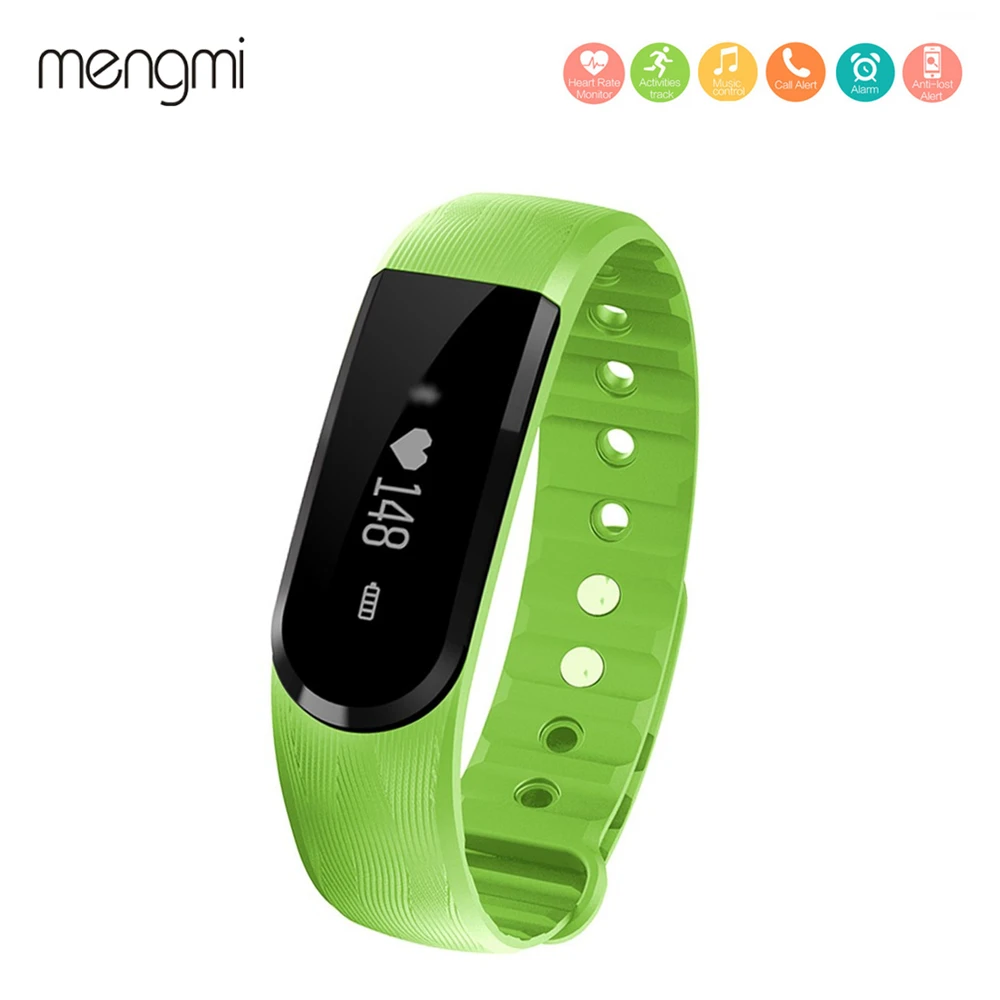 Orginal ID101 Smart Wristband Calories Counter Fitness Tracker Heart