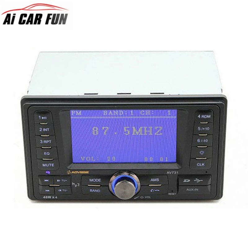

2 Din Car Radio MP5 Player Stereo Radio FM/MP3/MP4/Audio/Video/USB In Dash Radio Player Support Rear View Camera
