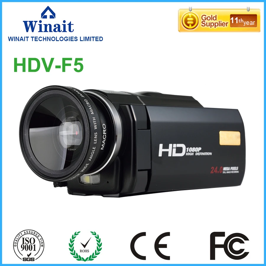 High quality 24mp 1080p digital video camera HDV-F5 built-speaker DIS USB2.0/TV output 3.0 touch LCD display HDV mini camcorder High quality 24mp 1080p digital video camera HDV-F5 built-speaker DIS USB2.0/TV output 3.0 touch LCD display HDV mini camcorder