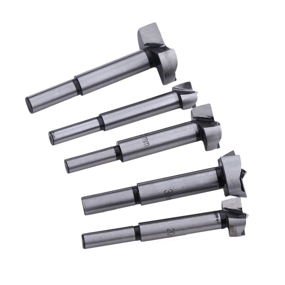 Buy 5pcs /set 85mm Forstner Wood Drill Bit Set 15/20