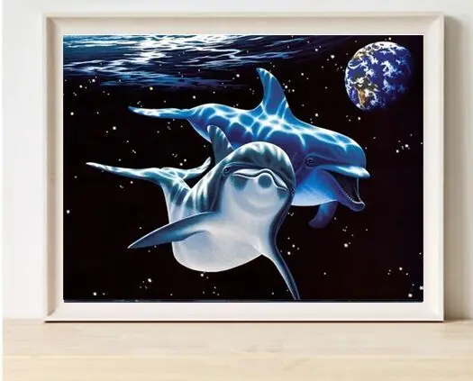 

new DIY 5D Diamond Mosaic Handmade Diamond Painting square Cross Stitch Diamond Embroidery Mysterious world needlework