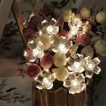 Хрустальный цветок Light-Up Игрушки 1 строка светодиодный Цветок Игрушки для рождества Свадебная вечеринка