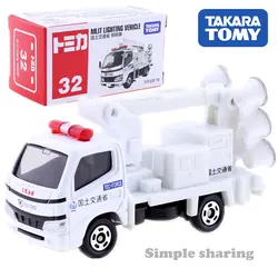 Tomica № 32 DYNA MLIT освещение автомобиля Такара Tomy автомобиль из литого металла в Игрушка Строительство Модель автомобиля коллекция детских