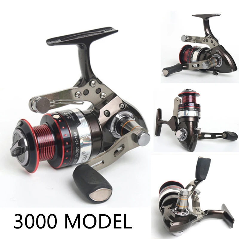 

5+2BB 5.2:1 Super pull Pull car 3000 Metal Spinning Fishing Reel Carp Body Feeder Fishing Reels