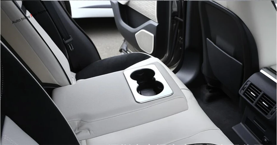 Yimaautotrims заднее сиденье держатель для стакана воды накладка 1 шт. подходит Land Rover L462