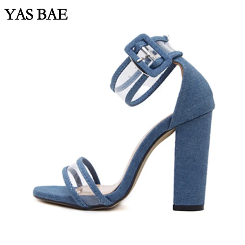

Summer Platform sexy clear pvc sli sandals Shoe for stripper pole dance Women Large Size High heel Big Pump Lady female Plus