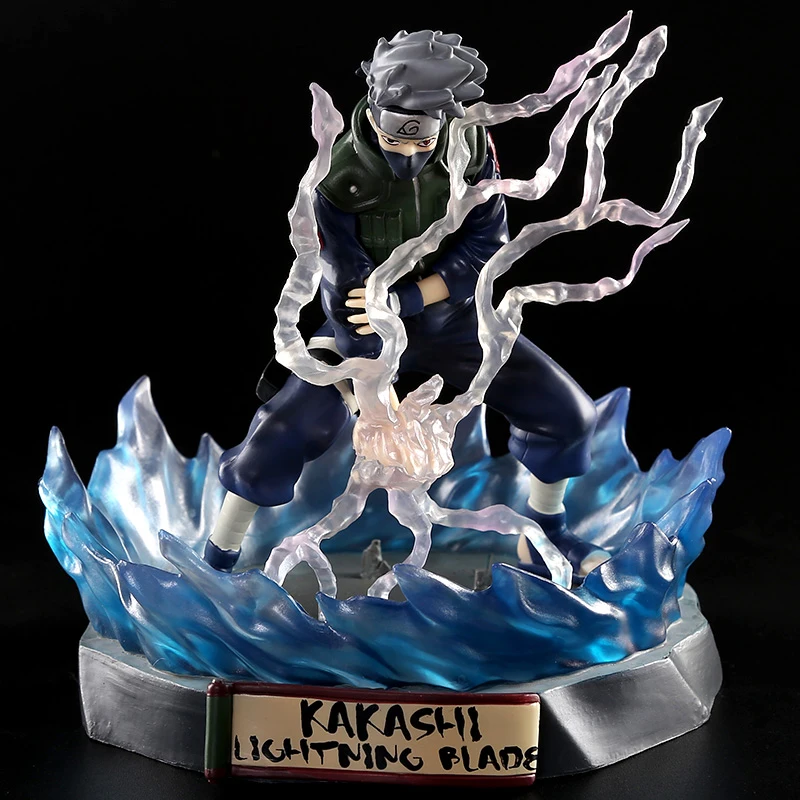 kakashi lightning blade statue