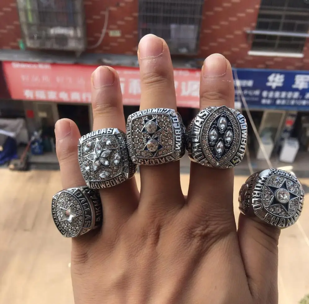 Alloy Factory Direct Sale Replica Super Bowl 5 Years Sets 1971/1977