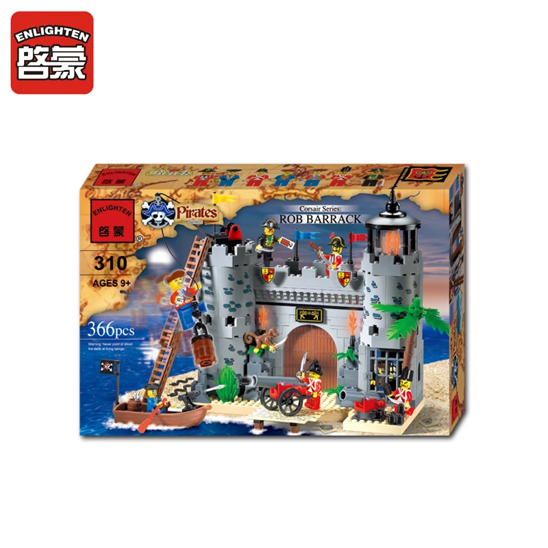 Enlighten Models Building toy Compatible with Lego E310 366pcs Barrack Blocks Toys Hobbies For Boys Girls Model Building Kits Enlighten Models Building toy Compatible with Lego E310 366pcs Barrack Blocks Toys Hobbies For Boys Girls Model Building Kits