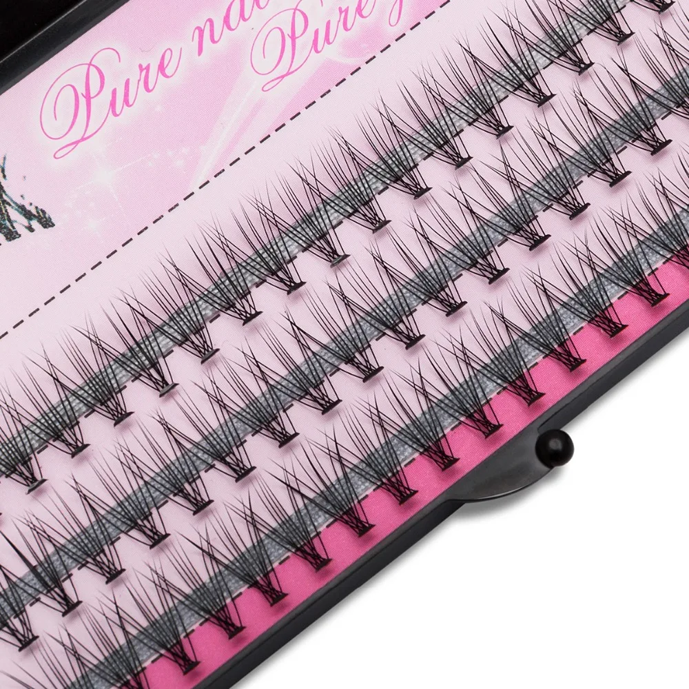 

Individual Lashes 60pcs Natural long Professional Individual Cluster Eye Lashes Grafting Fake False Eyelashes Free Shipping
