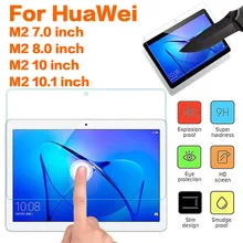 Закаленное стекло для huawei MediaPad M2 7,0 8,0 10,0 10,1 дюймов Защитная пленка для планшета Flim Защитное стекло для медиа-планшета M2 10