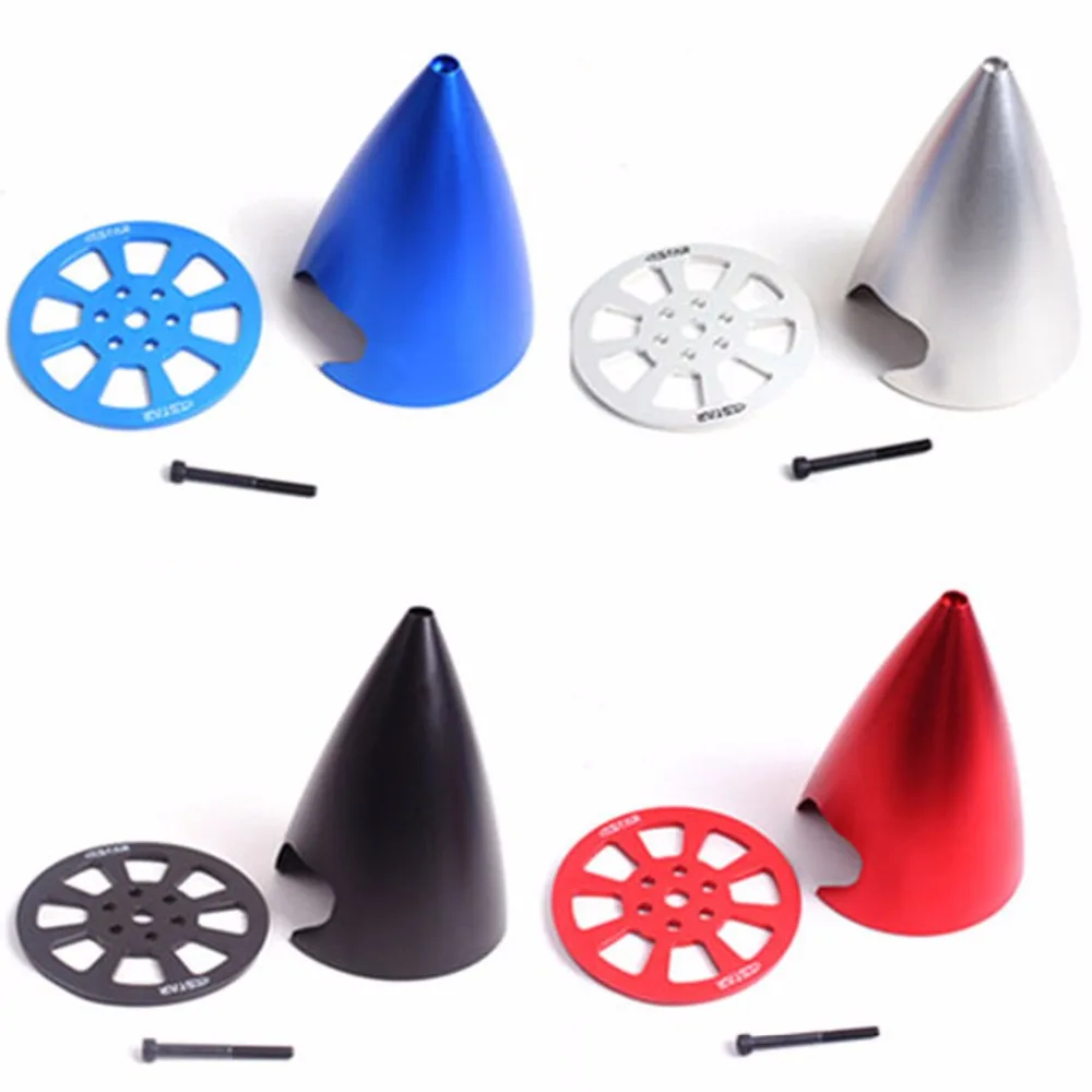 

4 Inch 102mm Aluminum alloy tips Spinner with perforated and CNC anodised process for DLE111 EME120 / sbach RC Airplane Parts