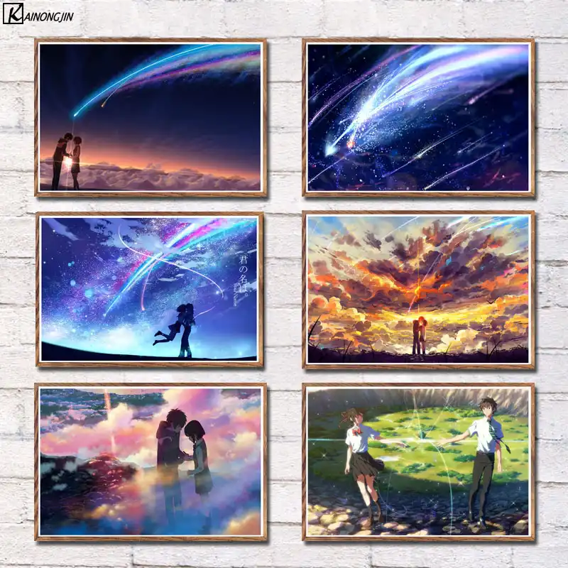 Download Posters And Prints Your Name Kimi No Na Wa Hot Japan Movie Poster For Free Get Wallpaper Posters And Prints Your Name Kimi No Na Wa Hot Japan Movie Poster For Free
