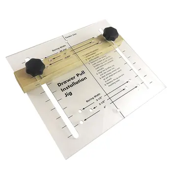 

Positioning Drilling Fixture Wood Slotting Locator Cabinet Drilling Locator Woodworking Tools