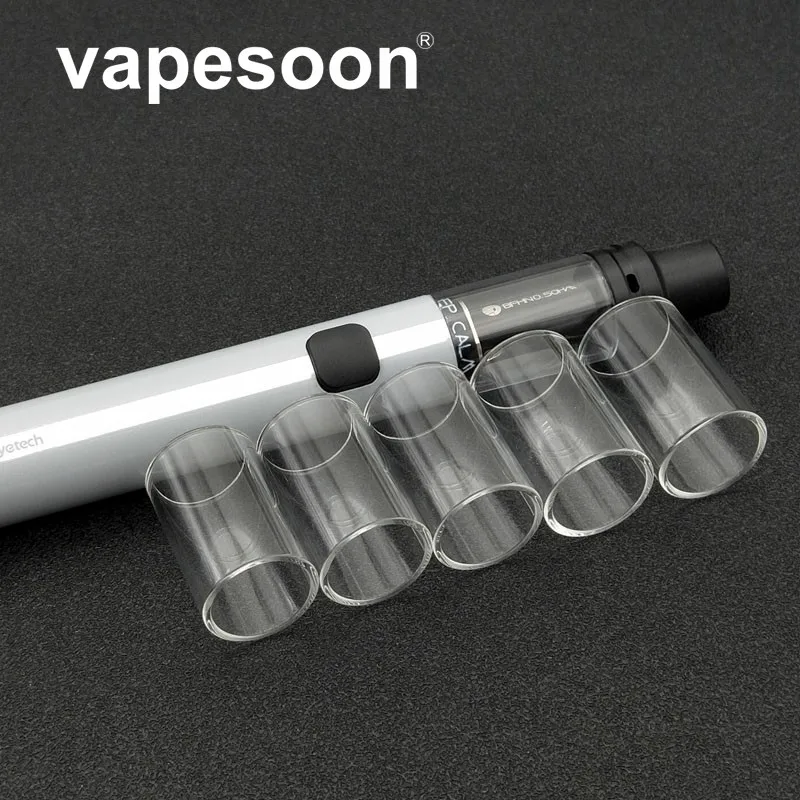 

New Arrived Original vapesoon EGO AIO ECO Replacement Glass Tube For EGO AIO ECO straight pyrex glass Atomizer tank
