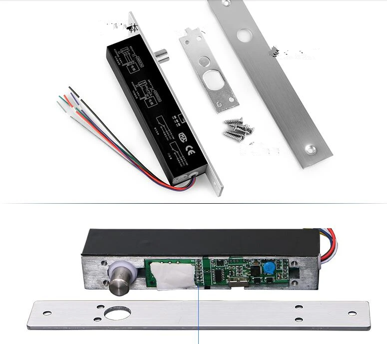 Электрический откидной болт дверной замок с шиповым соединением Fail безопасный отказоустойчивый с отзывы для