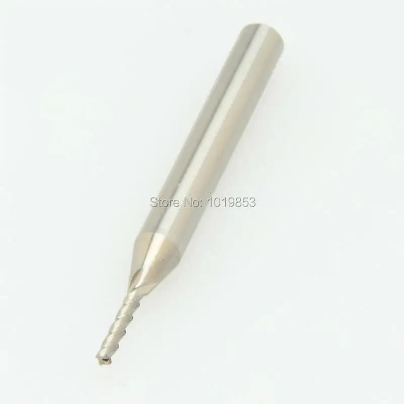 

2X6X8X60 High speed steel flat square HSS end mill straight shank milling cutter for machine