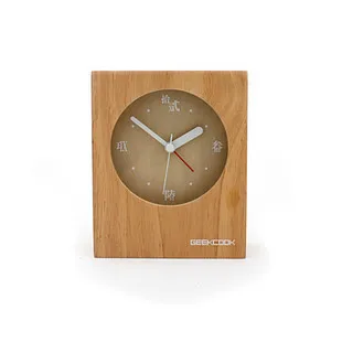[ Geekcook ] reloj original : un reloj de madera creativo de san ...