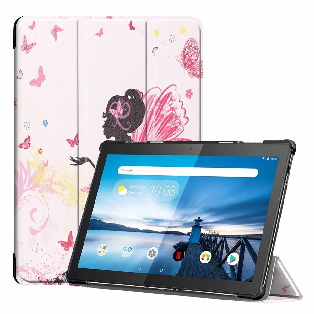 Чехол для Lenovo Tab M10 ультратонкий легкий смарт чехол подставка TB X605F 10 1 дюйма