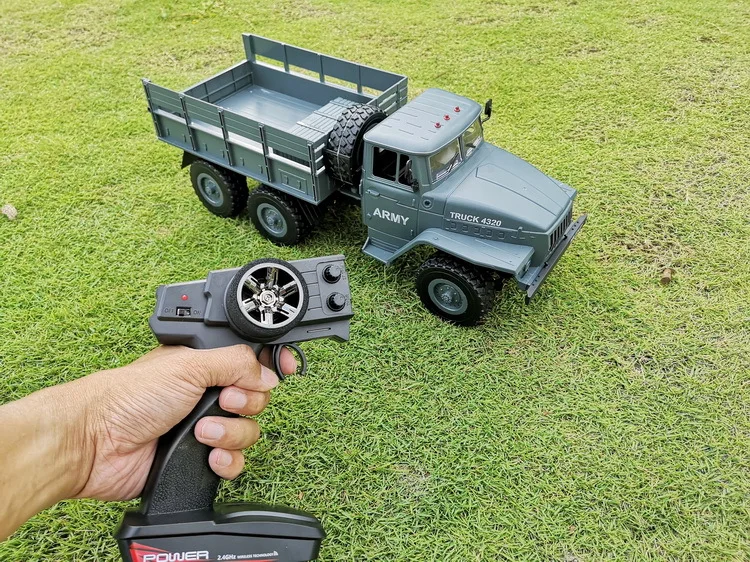 Rc-truck-1: 12 rc грузовик 1/12 весы Урал 4320 6WD 6-колесный привод военные игрушки для грузовых автомобилей rc для детей