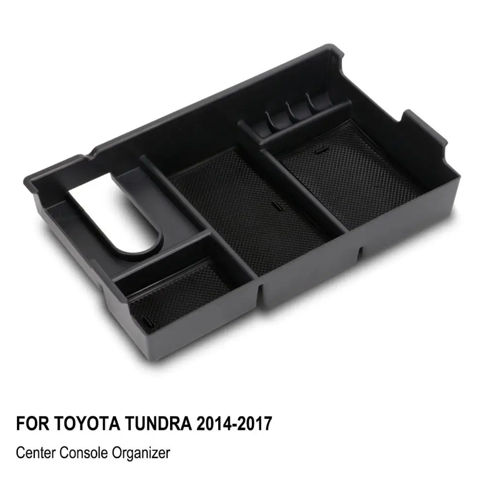 Подлокотник коробка лоток для Toyota Tundra 2007- Автомобильный Центр бардачок для Toyota Sequoia 2008- консольный ящик держатель чехол - Название цвета: Tundra Old