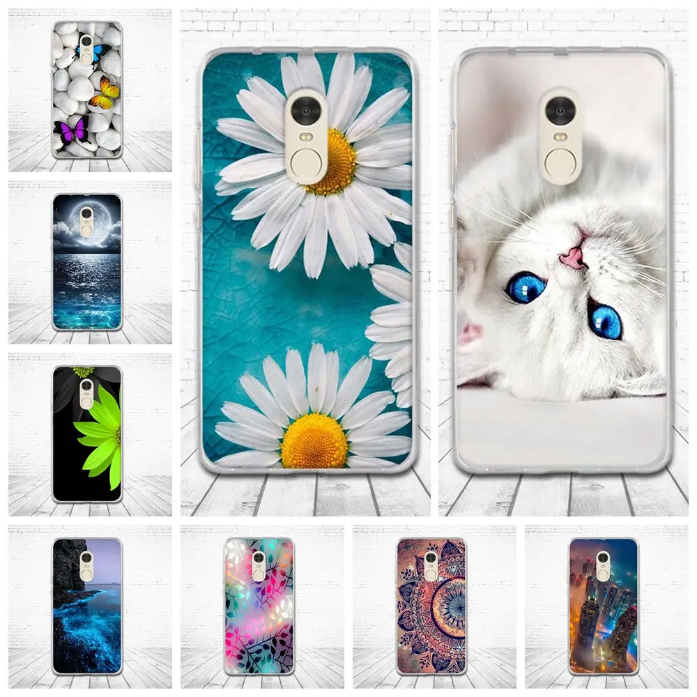 

For Coque Xiaomi Redmi Note 4 4X Note4 Case Soft Silicone TPU Back Cover 3D Cute Capa For Xiaomi Redmi Note 4 4x Pro Phone Cases