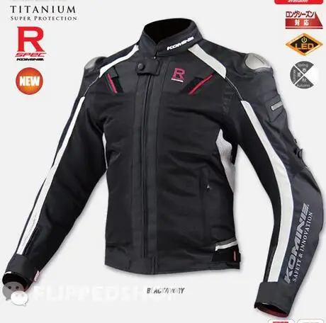 jk063 titanium alloy automobile race motorcycle jacket ride service popular brands clothing