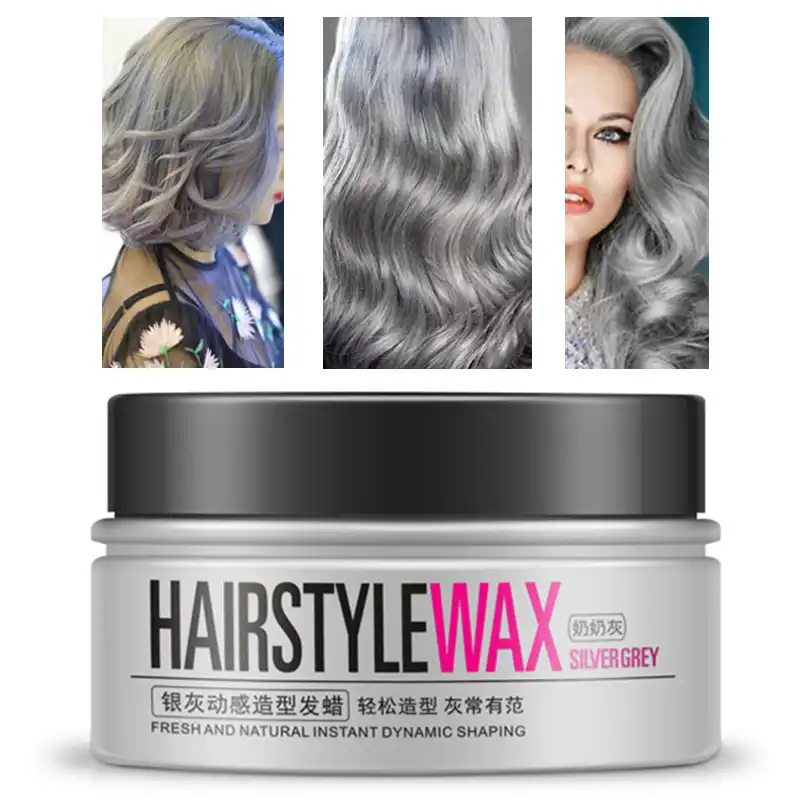 Creative Mud Ash Easy Styling Dynamic Convenient Hair Dye Men