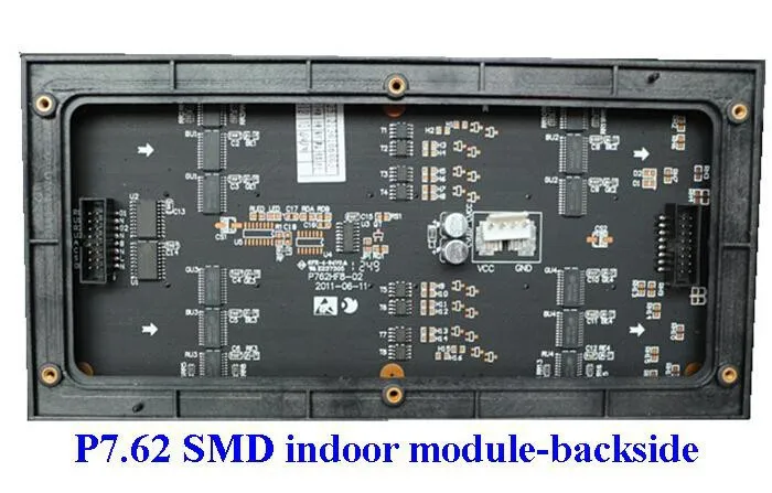 Teeho оптовая Крытый SMD шаг P7.62 светодио дный полноцветный модуль панели 1/8 сканирования 244*122 мм светодио дный модули 20 штук много