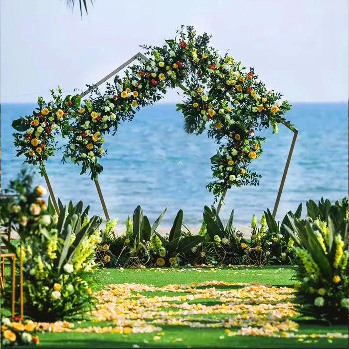 Стиль Свадебный Большой Железный Круглый кольцо Арка-Рама фон украшение цветок дверь рамка украшения для свадьбы