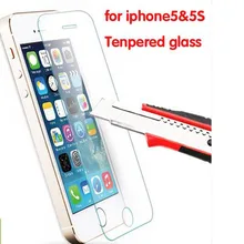 HD Clear Tempered Glass Film For Apple iPhone 4 4S 5 5S SE 6 6S 7 Plus Screen Protector Protective Film for iPhone7 7Plus+Tools