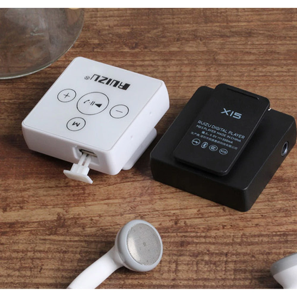2017 Newest Bluetooth Sport MP3 Music Player RUIZU X15 8GB Support ...