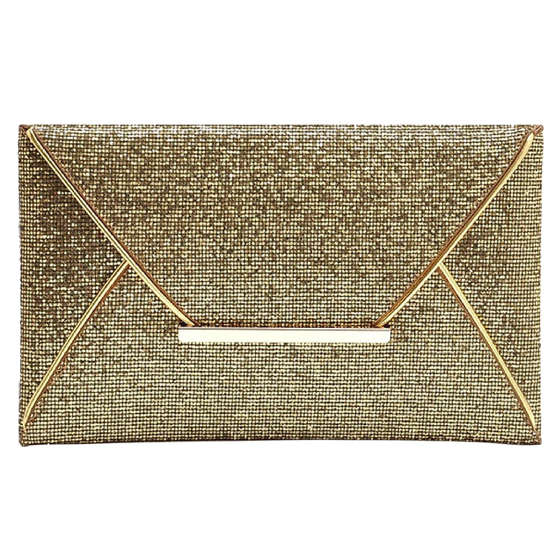 

Fashion Women Envelope Bag Evening Party Purse women Clutch gloden Sequins Handbag