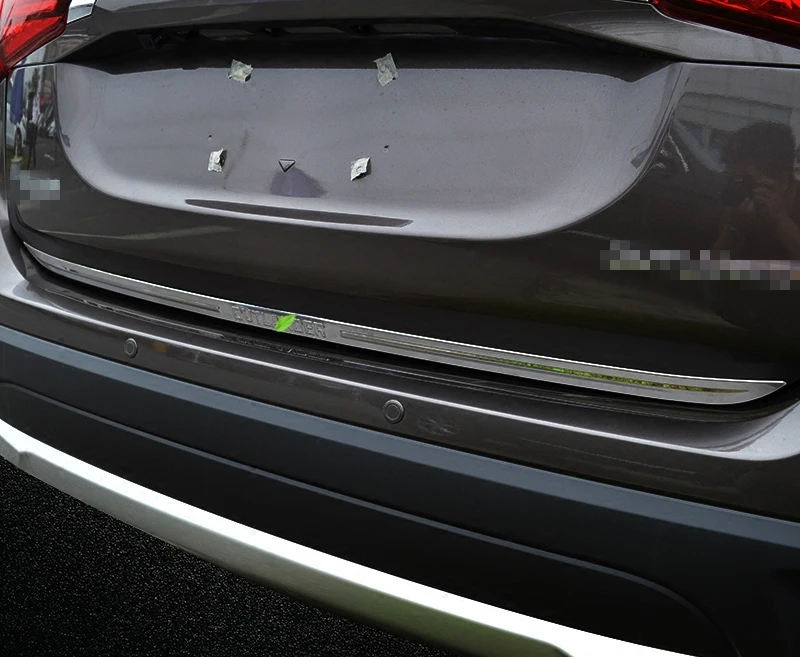 Для Mitsubishi Outlander 2013 2017 из нержавеющей стали задняя защитная накладка на багажник