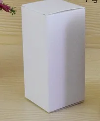 50 шт 100 шт крафт-бумага картонная коробка для ювелирных изделий Подарочная коробка для конфет Подарочная коробка мыло в упаковке упаковочная бумажная коробка белая - Цвет: white