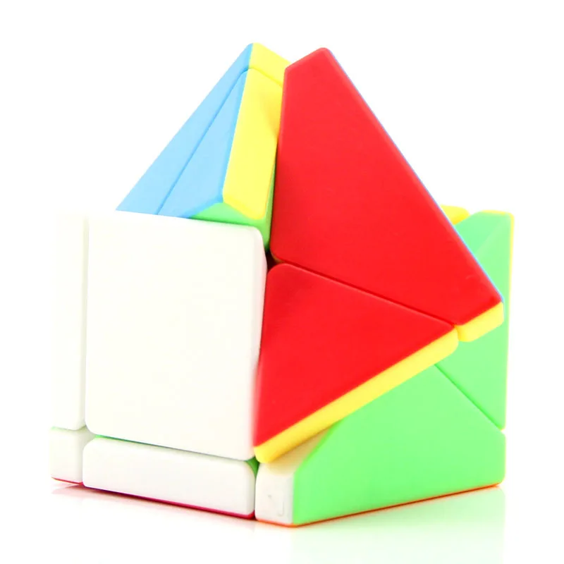 MoFangJiaoShi X магические кубики Stickerless скоростной куб головоломка твист логический