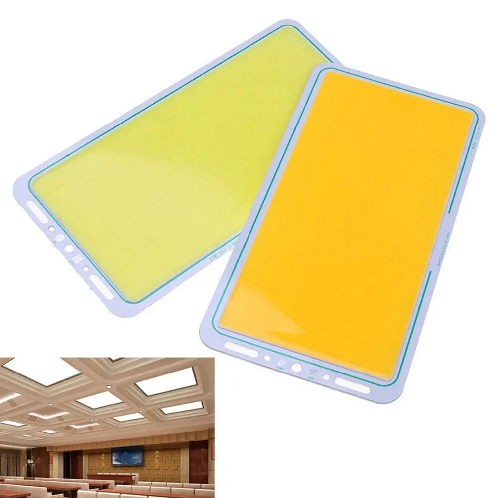 

Tanbaby 12V 70W 7000LM LED Panel Strip COB Chip Light Lamp 220X120mm White/Warm White LED Panel Light