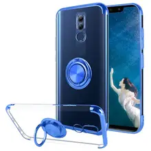 Case For Oneplus 7 Pro Cover Ring Kickstand Magnetic Car Mount Plating TPU Silicone Case For Oneplus 6T 6 7 One Plus 7 6 Case