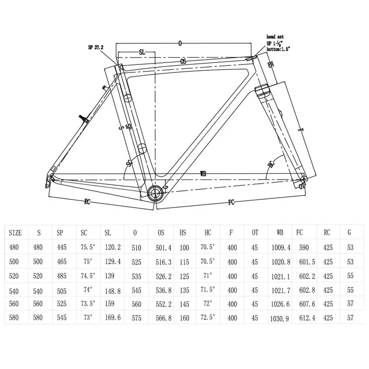 Clearance 48/52/54/56/58cm V brake Carbon Cyclocross Bike Frame Fork 700C UD Matt DI2 CX Frameset BB30 BSA 5
