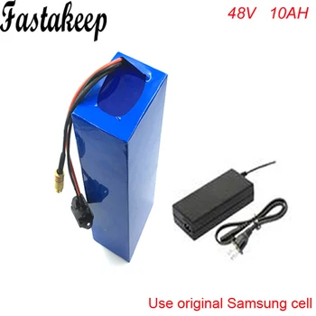 

eBike Battery 48V 10Ah bafang Lithium Battery 48V 500W Electric Bike Battery pack with 54.6v 2A charger 15A BMS