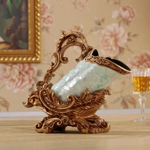 Декор для гостиной, спальни, мебель, фигурка жираф и девушка, Европейский винный винтажный винный стеллаж