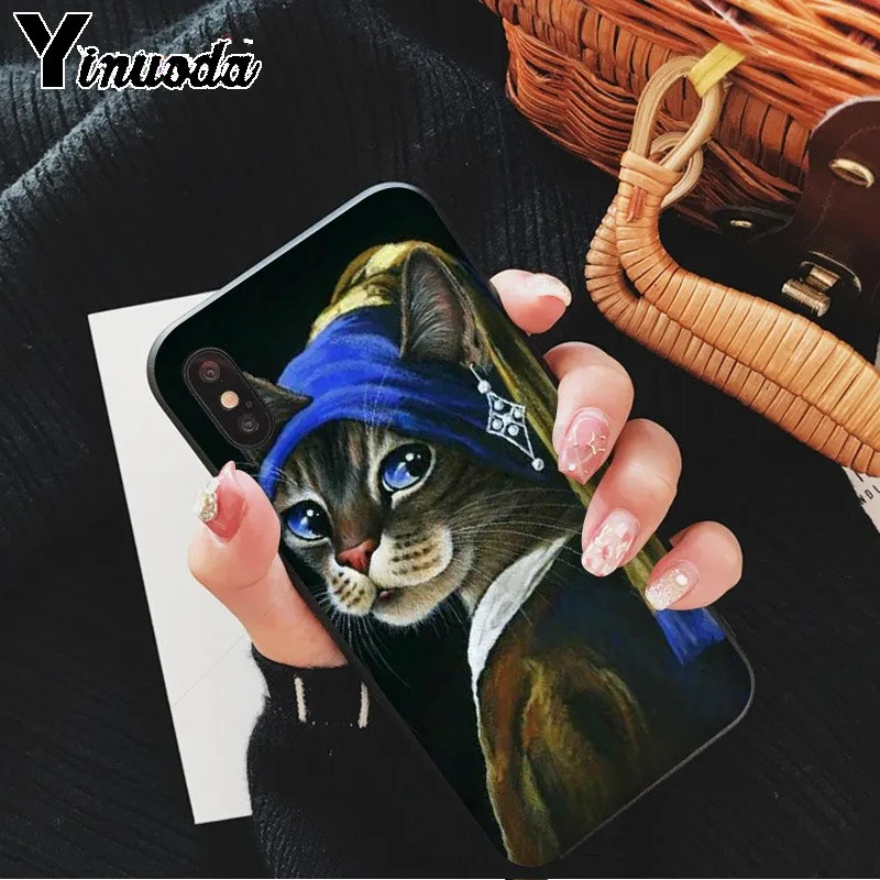 Funny Leonardo da Vinci Mona Lisa Pat Cat Art