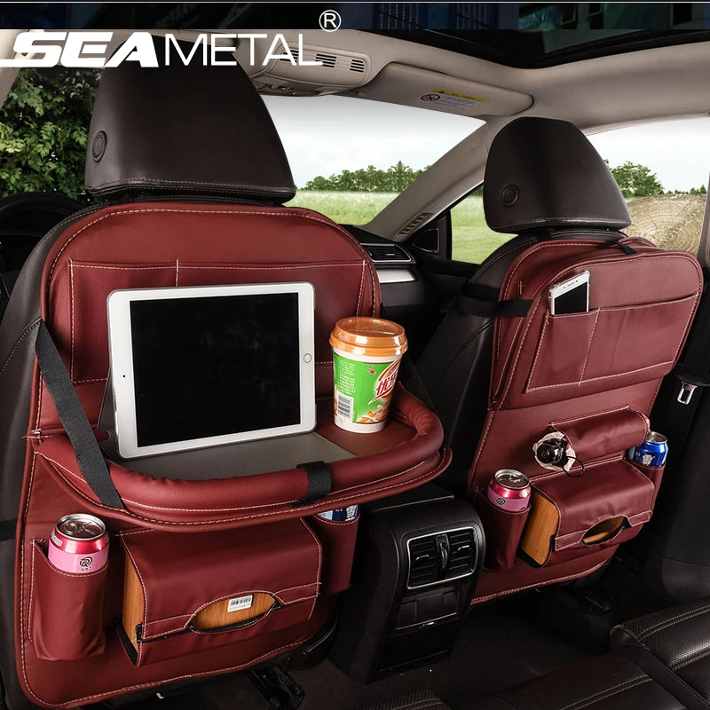 

Car Back Seat Storage Bag Holder Organizer Auto Seat Back Phone Travel Tools Box Pocket Goods Universal Protector Accessoires